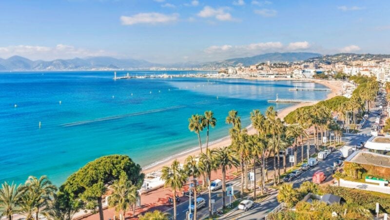 Map of Cannes, France